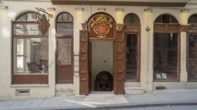 Kuloğlu Mahallesi tarihi Ağa Hamamı binası dış görünüm