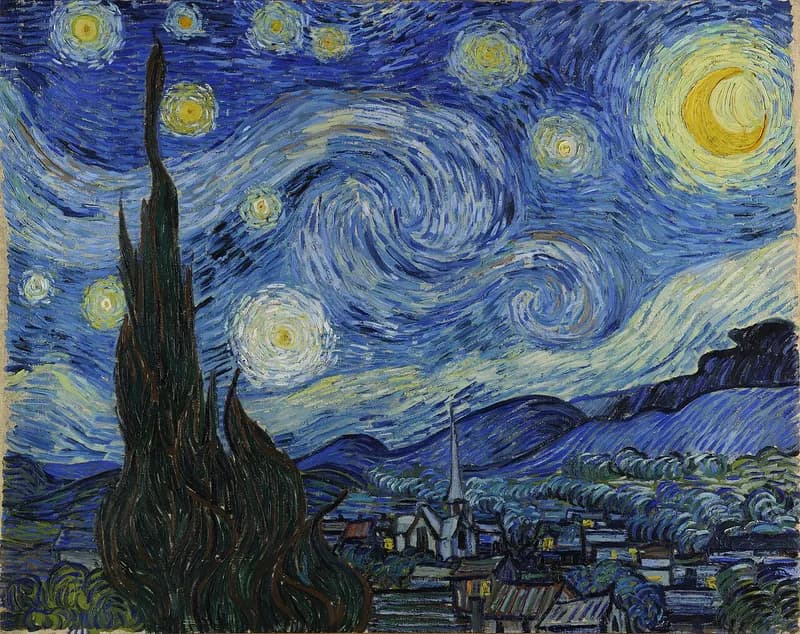 Yıldızlı Gece, Vincent van Gogh