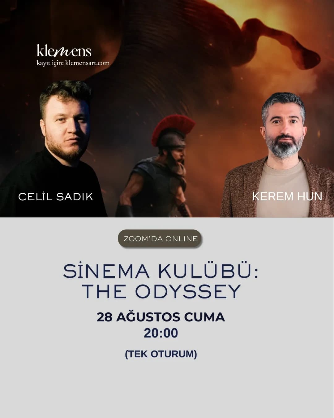 Sinema Kulübü: The Odyssey oturumu afişi
