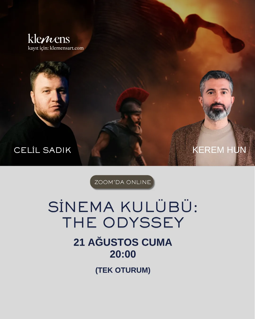 Sinema Kulübü: The Odyssey oturumu afişi