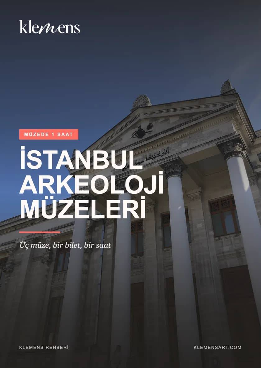 Müzede 1 Saat: İstanbul Arkeoloji Müzesi rehber kapağı