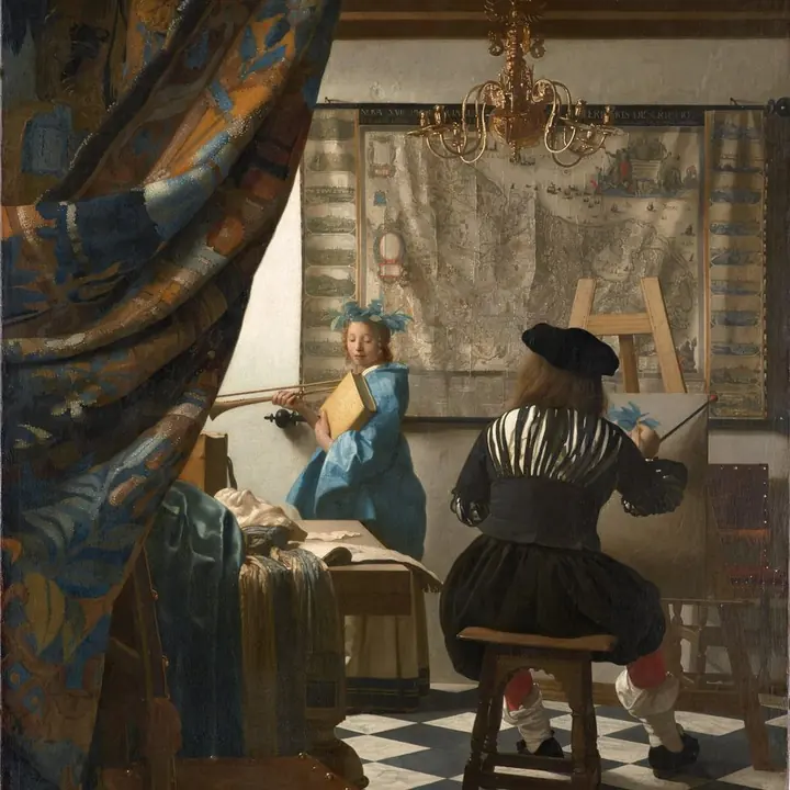 Johannes Vermeer, Resim Sanatı, 1666 civarı