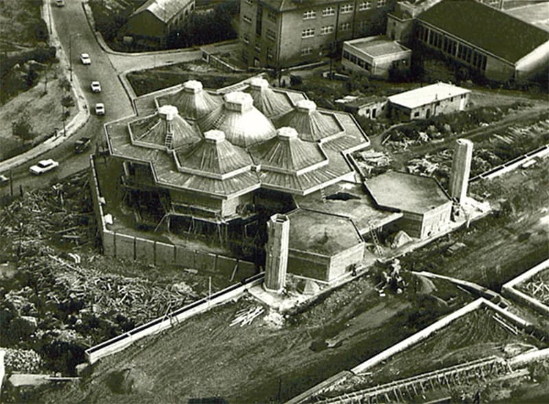 ataturk kitapligi insaat sureci 1975 mimar nuri odekan arsiv
