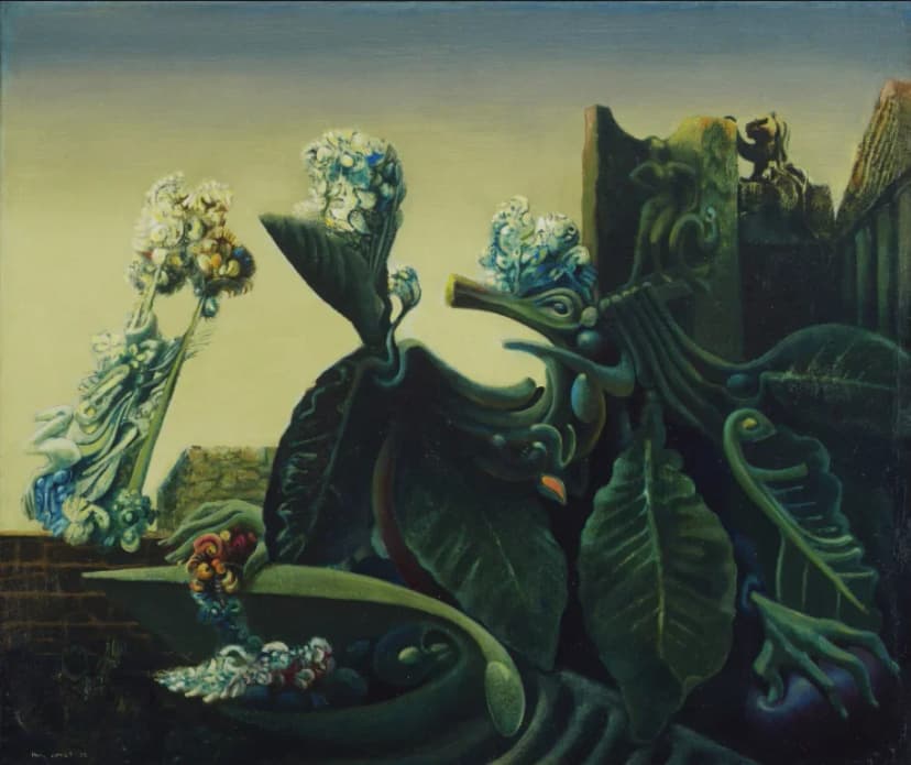 max ernst la nymphe echo paris 1936