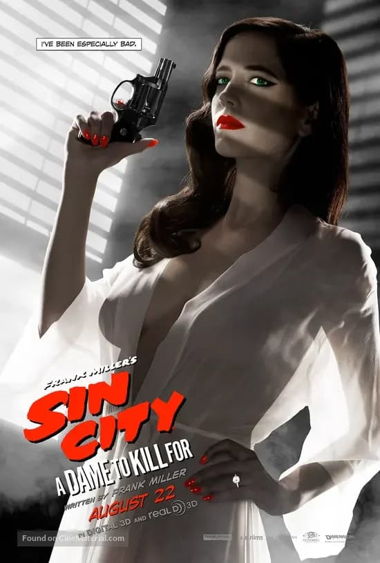 sin city a dame to kill for character movie poster