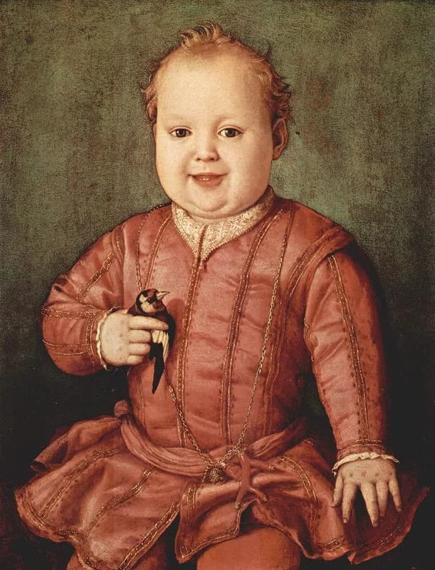 portrait of giovanni de medici as a child agnolo bronzino