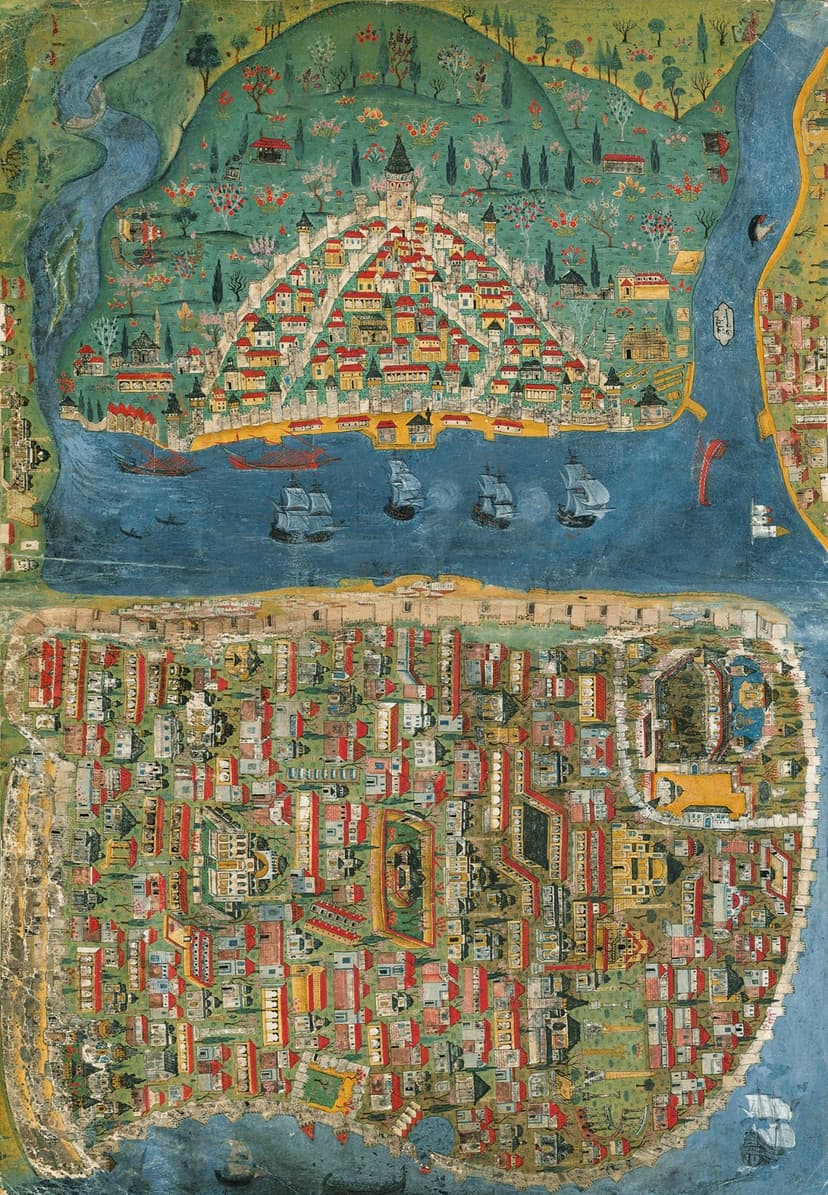 Matrakçı Nasuh'un İstanbul tasviri