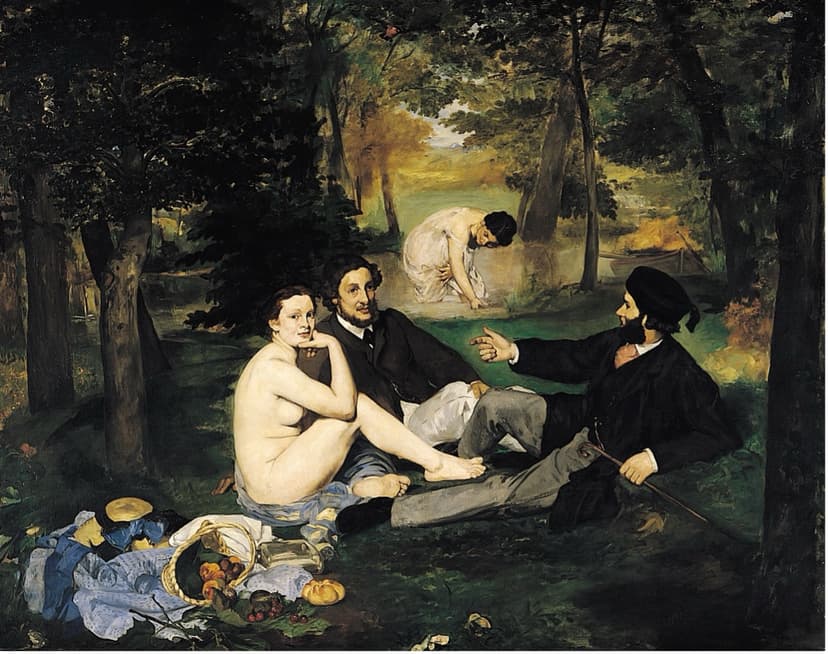 Edouard Manet, Kırda Öğle Yemeği, 1863