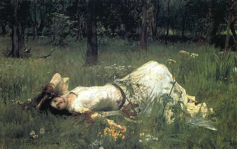 john william waterhouse ophelia by