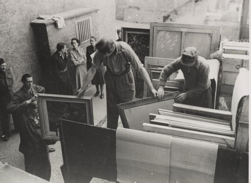 Eserlerin nakliyesi, 1946