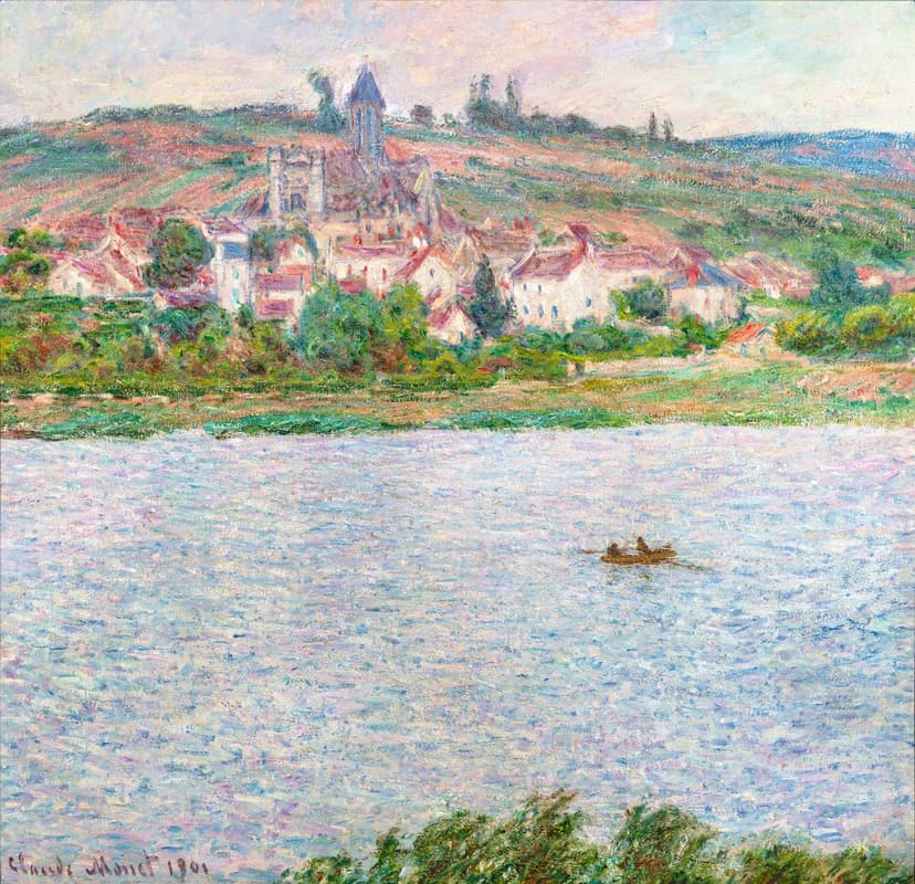 Claude Monet, Vétheuil, effet du matin, 1901