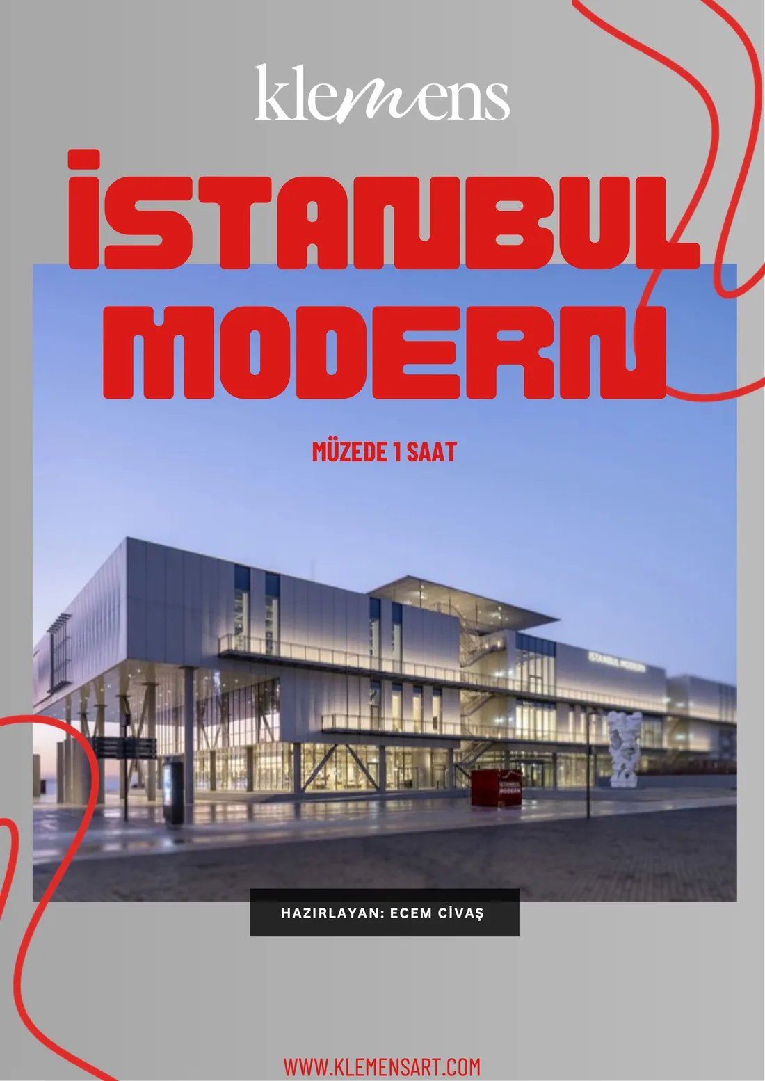 Müzede 1 Saat: İstanbul Modern rehber kapağı